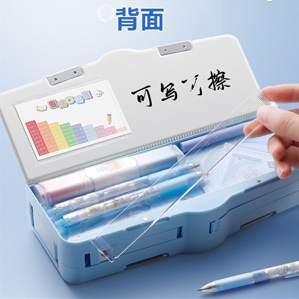 Amazon | ペンケース 筆箱 両面開き 変形筆箱 小学生 女の子 男の子