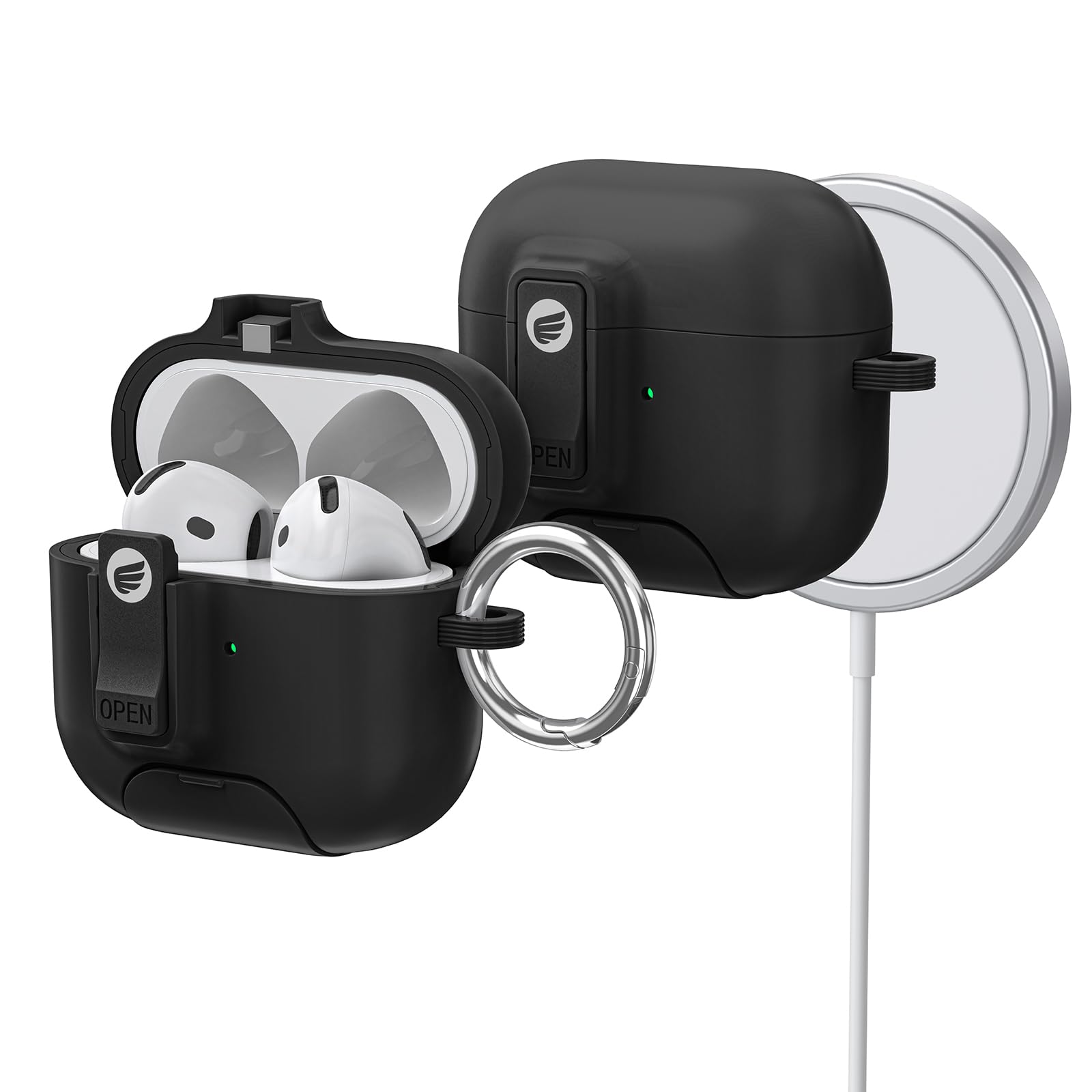 Apple AirPods Pro 2nd Generation With Magsafe Wireless Charging Case MQD83AM/A e