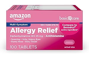 Amazon Basic Care Anti Allergy Relief Tablets