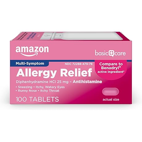 Amazon Basic Care Anti Allergy Relief Tablets