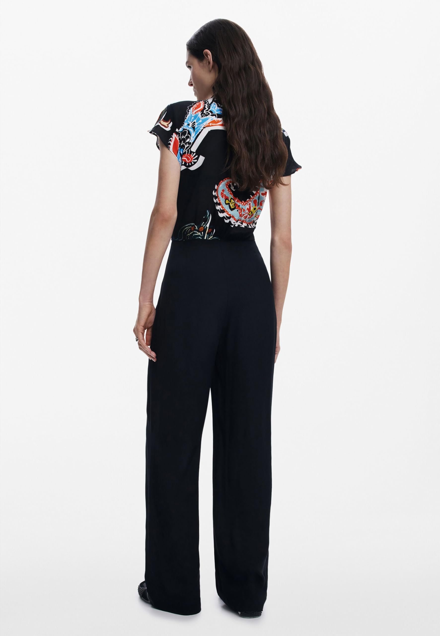 Desigual 25swpw20 Jeans Donna