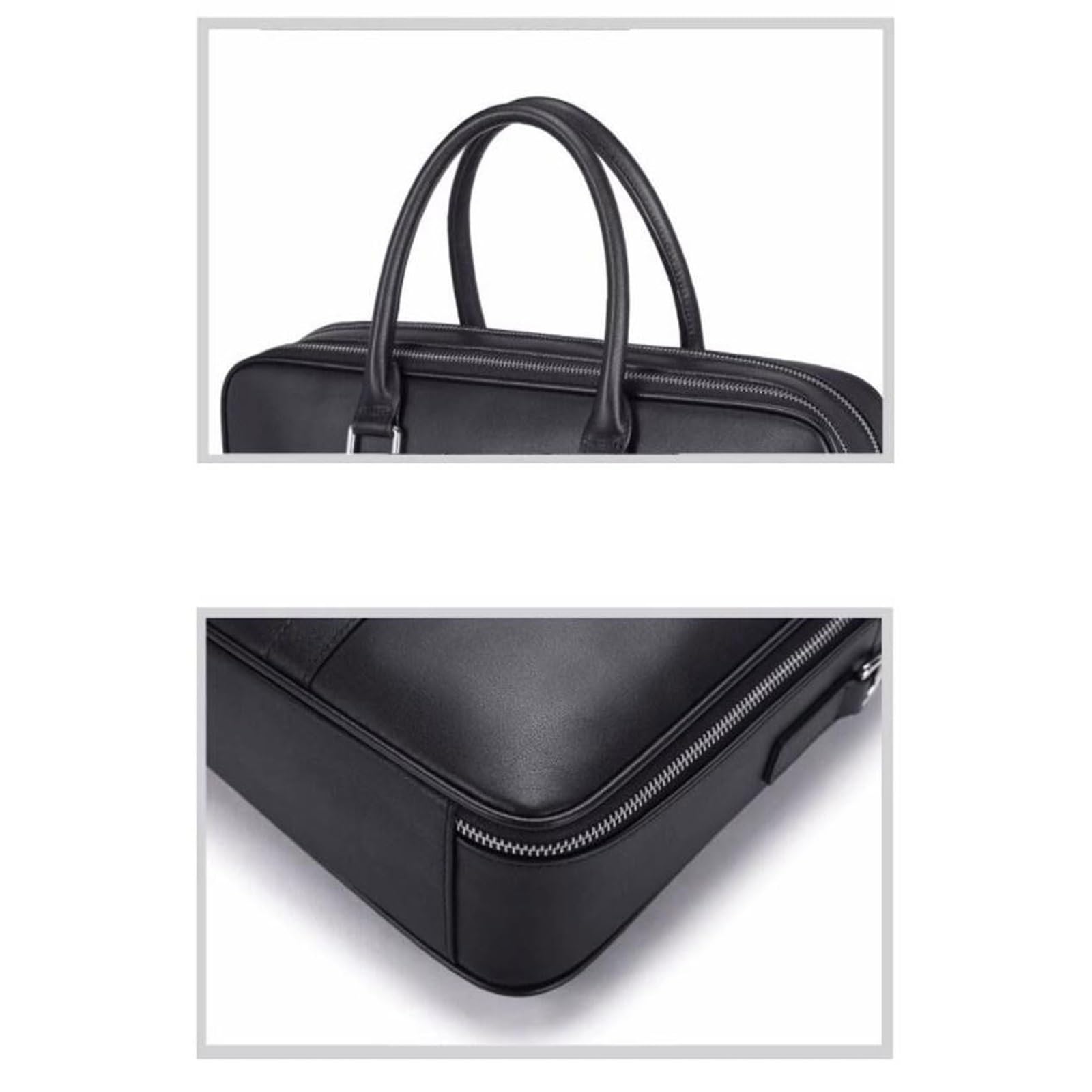 Sac d'affaires en cuir, porte-documents, épaule for ordinateur portable
