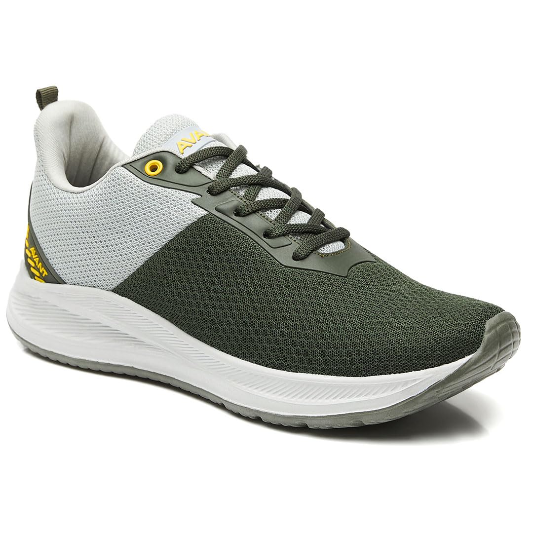 Men's Racer Walking Shoes - Superior Cushioning, Bouncy EVA Outsole, Breathable Mesh, Lightweight, Shock - Absorption Technology, Sports Footwear-image-45