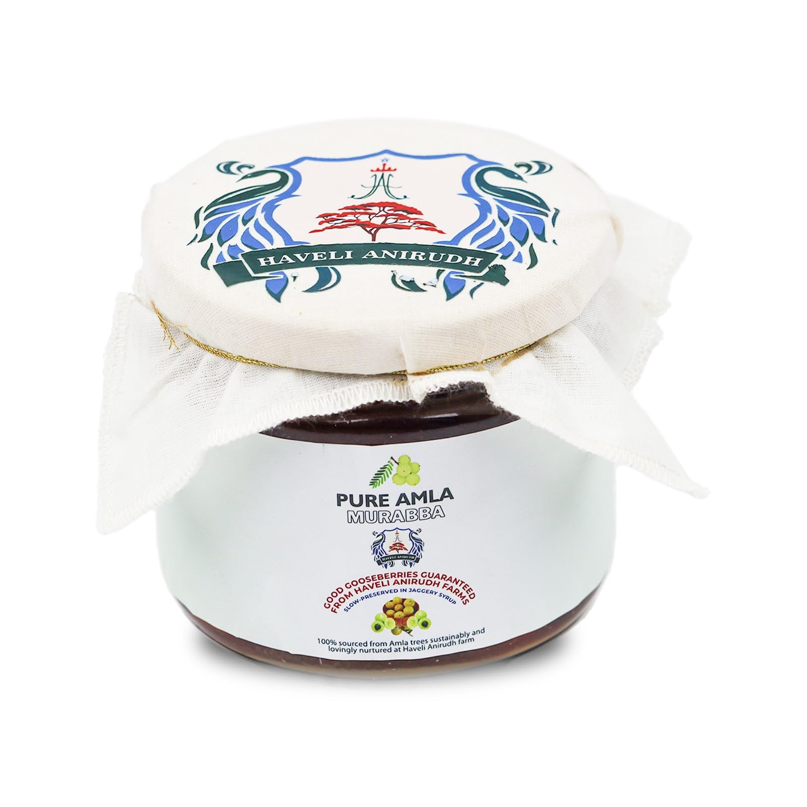 Haveli Anirudh Amla Murabba made with Jaggery(Gur) 500gm| No Added Sugar, No fillers | Awla ka Murabba | Farm Fresh| Preserve in Glass Jar| Handcrafted Indian Gooseberry-picture-27