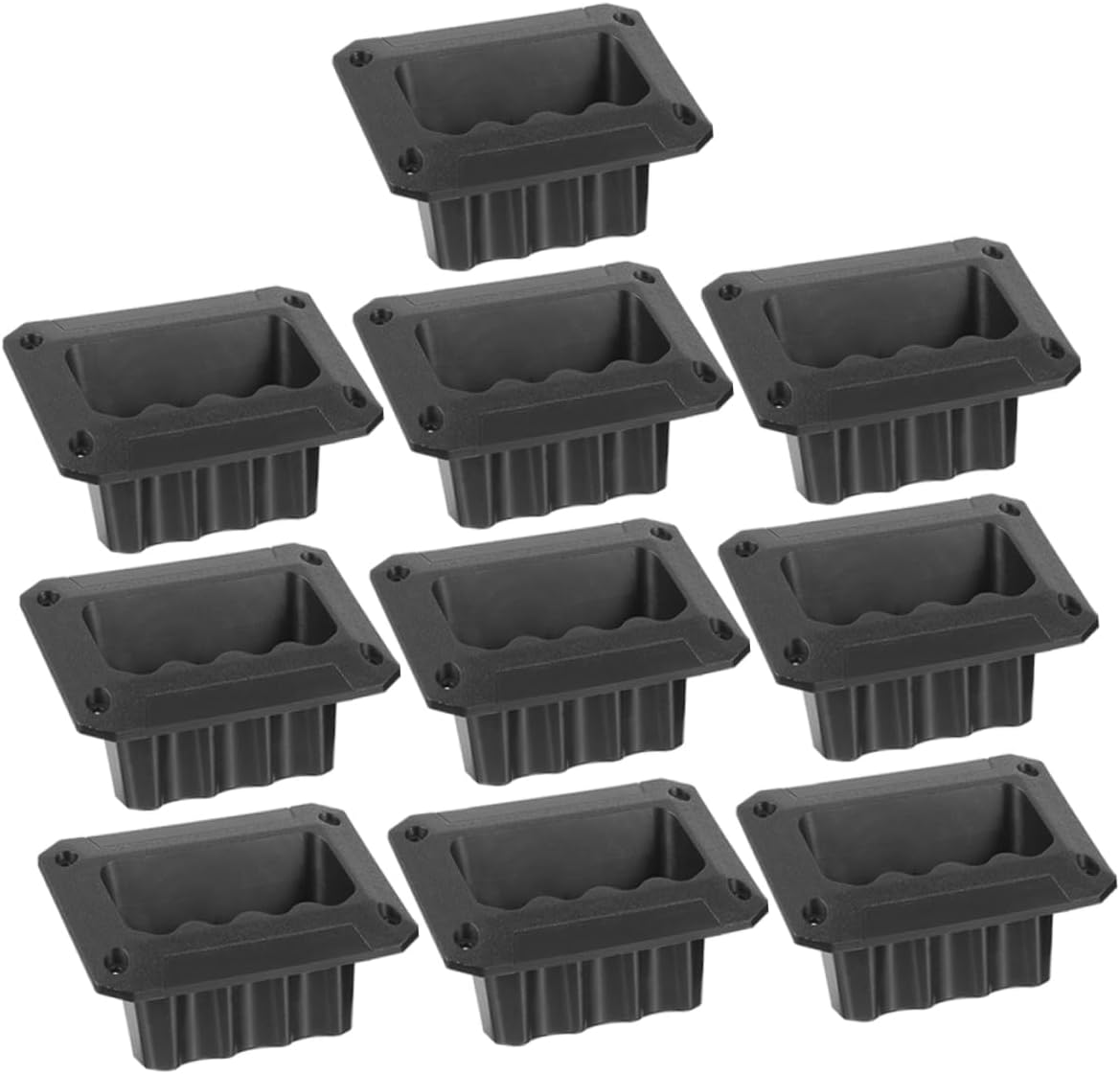 DOITOOL 30pcs Speaker Handle Replacement Plastic Amplifier Carry Handle for Easy Installation Suitable for Subwoofers and Speaker Cabinets Smooth Design