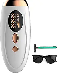 Remoção de pelos IPL, depilação a laser em casa para mulheres e homens, 999.999 Flashes Dispositivo permanente de remoção de pelos na linha do biquíni das pernas e braços do rosto