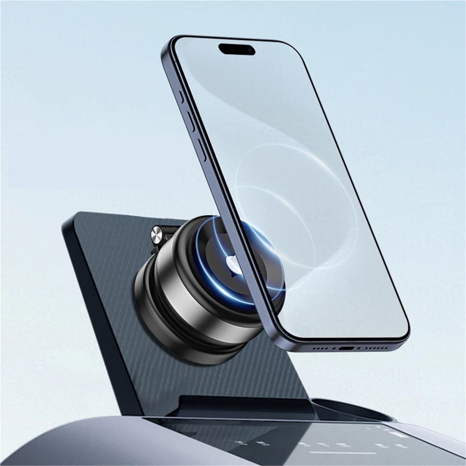 Soporte Movil Coche Supporto Telefono Auto Supporto per Telefono a Ventosa Magnetica per 16/15/14/13/12 PRO Max Plus Supporto per Telefono per Auto Regolabile a 360° Supporto per Auto