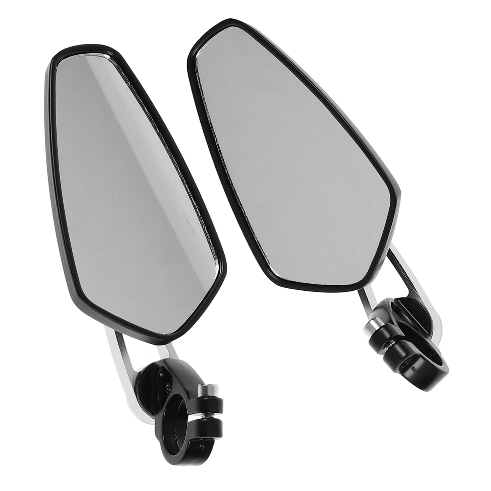 UKCOCO Rétroviseur Moto Miroir Rétroviseur de Moto Latéral de Guidon pour Tout- de Style Rétro