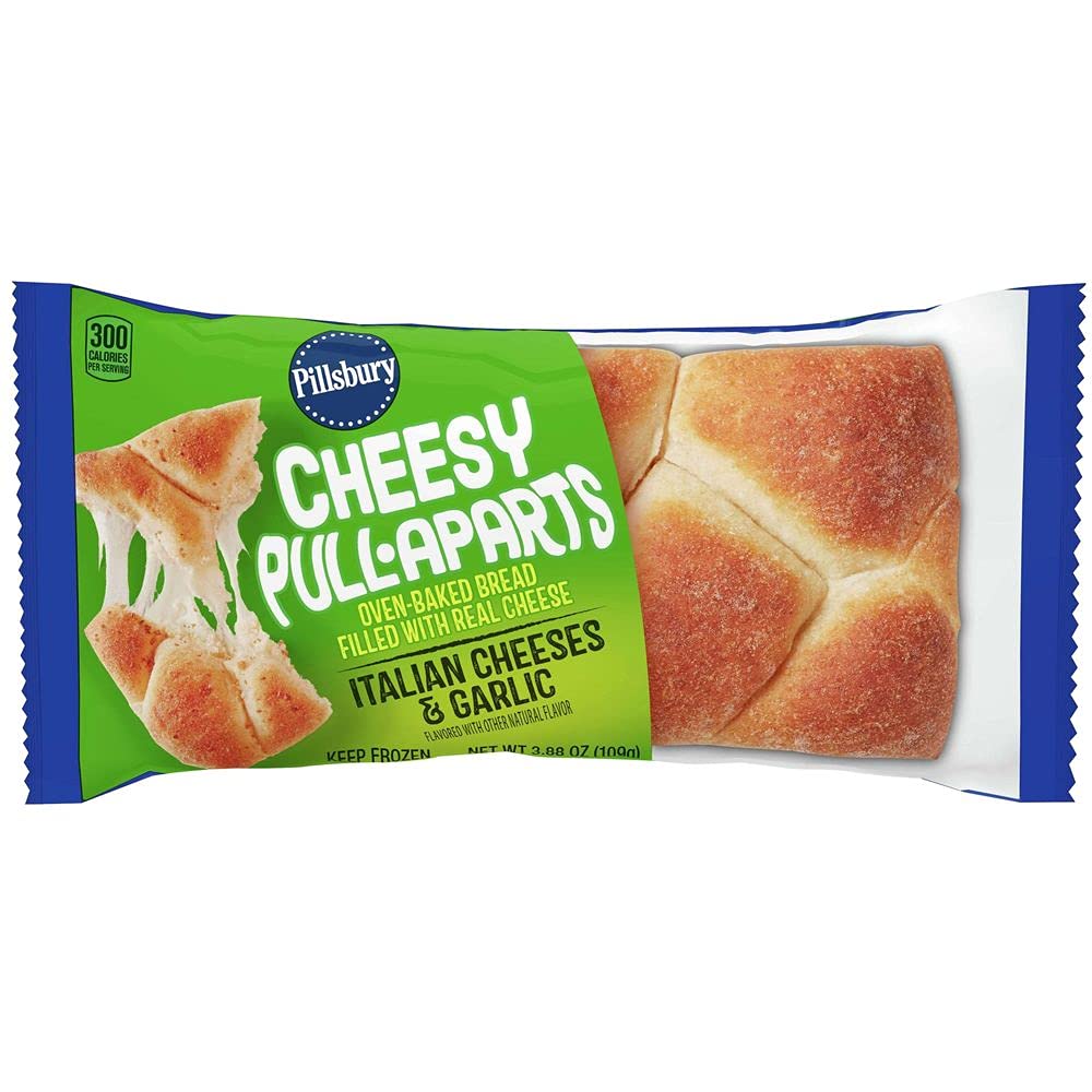 Pillsbury Cheesy Pull-Apart Bread, 3.88 Ounce -- 72 per case.