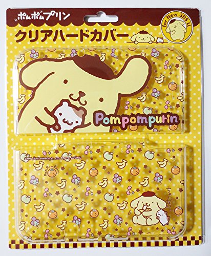 River Island New3DSLL Clear Hard Cover 'PomPomPurin (Fruits)'