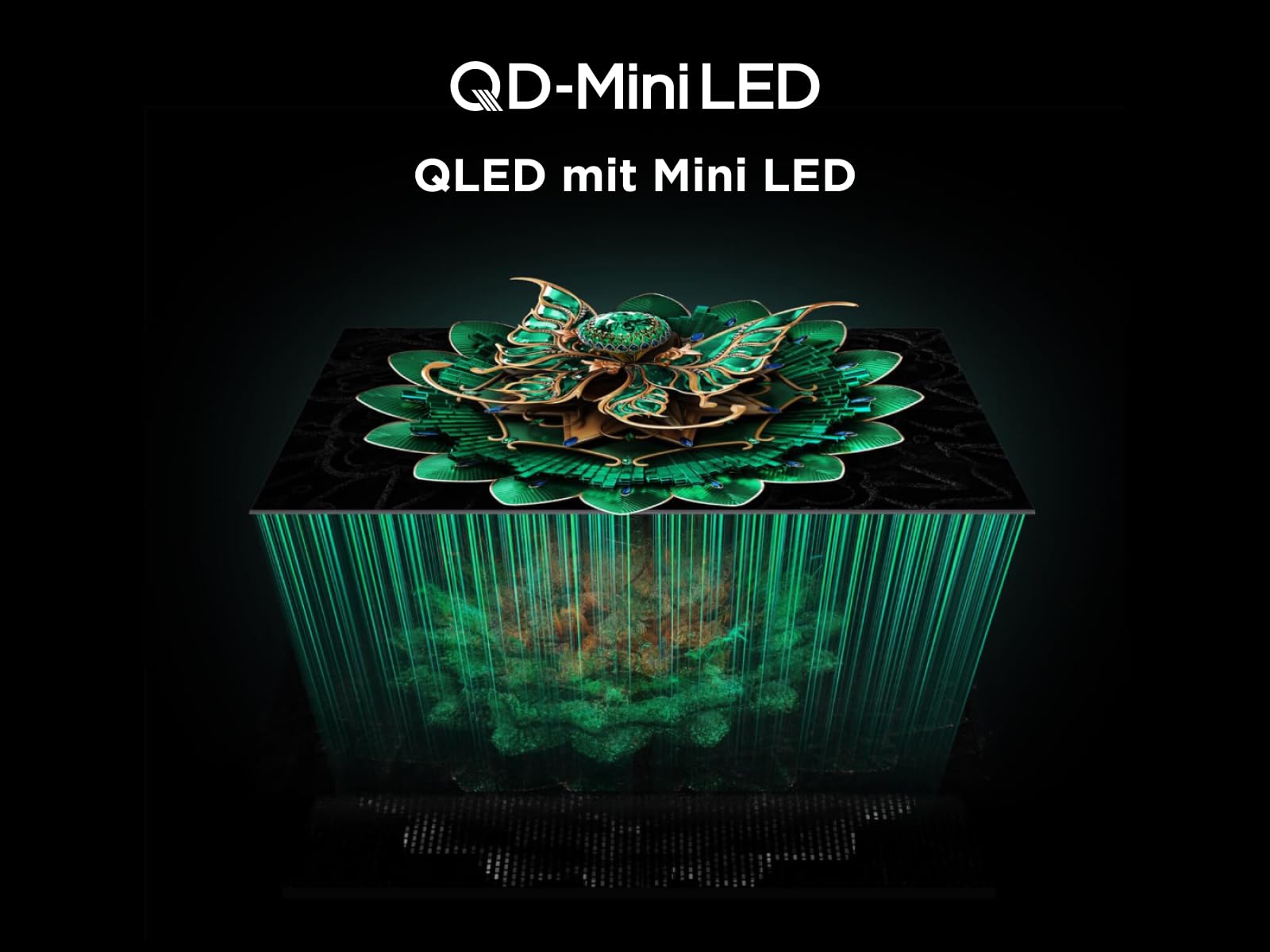 TCL 65C7K 65 Zoll QD-Mini LED Fernseher, 4K HDR Premium 2600, Smart Google TV mit 144Hz Motion Clarity Pro (Dolby Vision IQ & Atmos, CrystGlow HVA Panel, Audio von Bang & Olufsen, Game Master)
