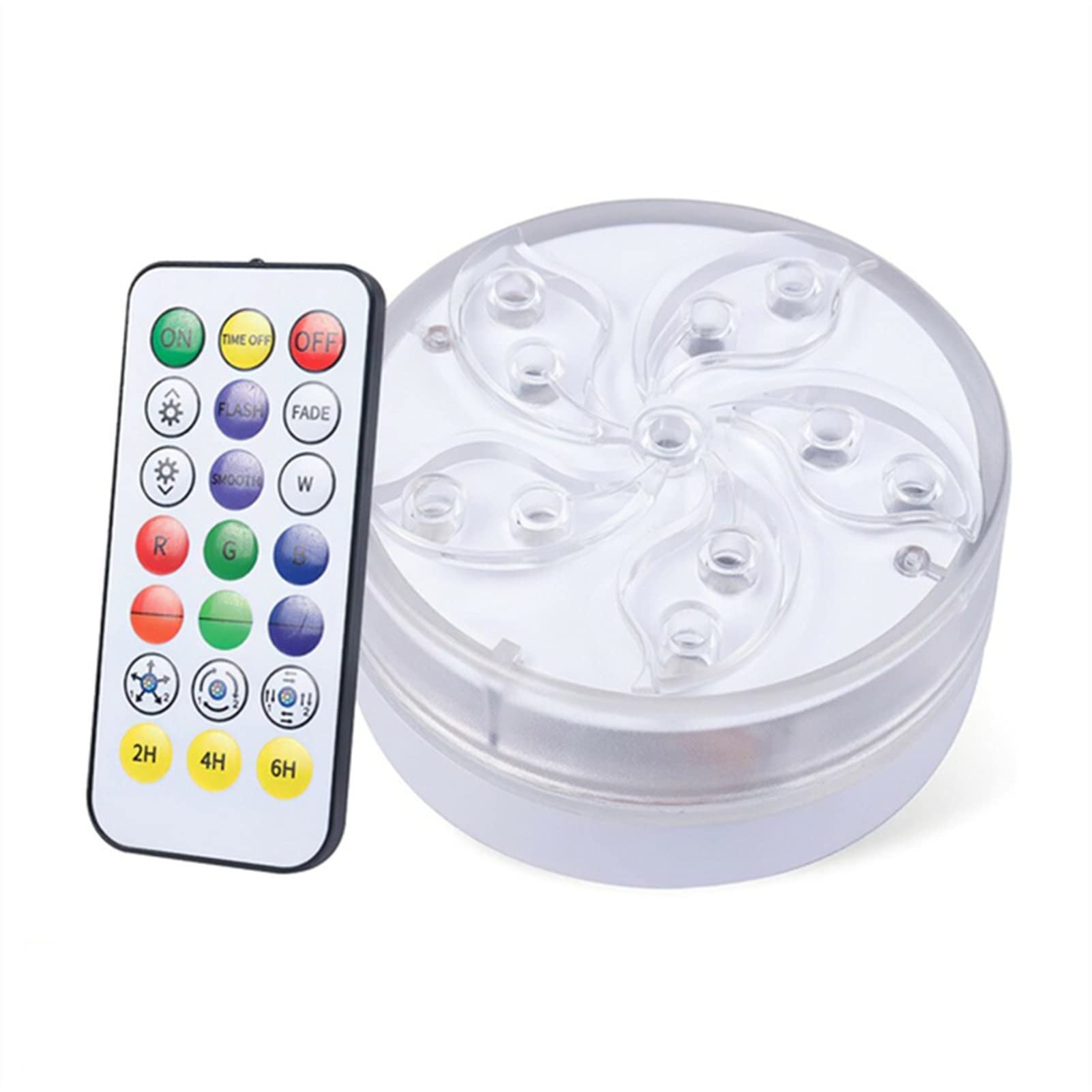 Éclairage de Piscine Pool Light Imperméable Multi Color Submersible LED Lumière sous-Marine Nuit Lampe thé lumière fête Mariage décoration de Noël lumière Lumière de Piscine (Color : A)
