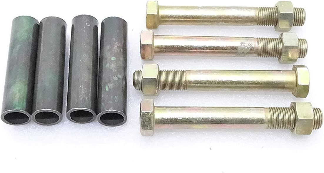 Royal Crusaders FRONT & REAR LEAF SPRING PIVOT EYE BOLTS AND BUSH SET SUITABLE FOR SUZUKI SAMURAI GYPSY