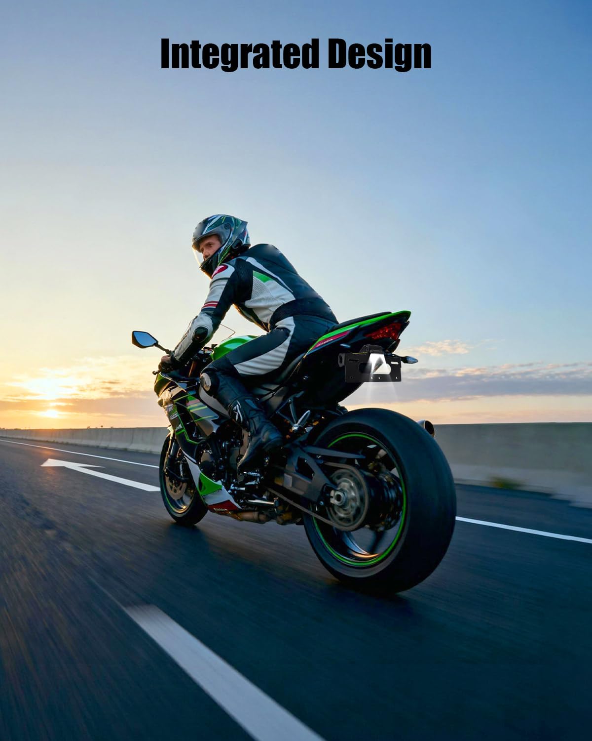 Amazon.co.jp: オートバイナンバープレートホルダー NINJA ZX-4R ZX
