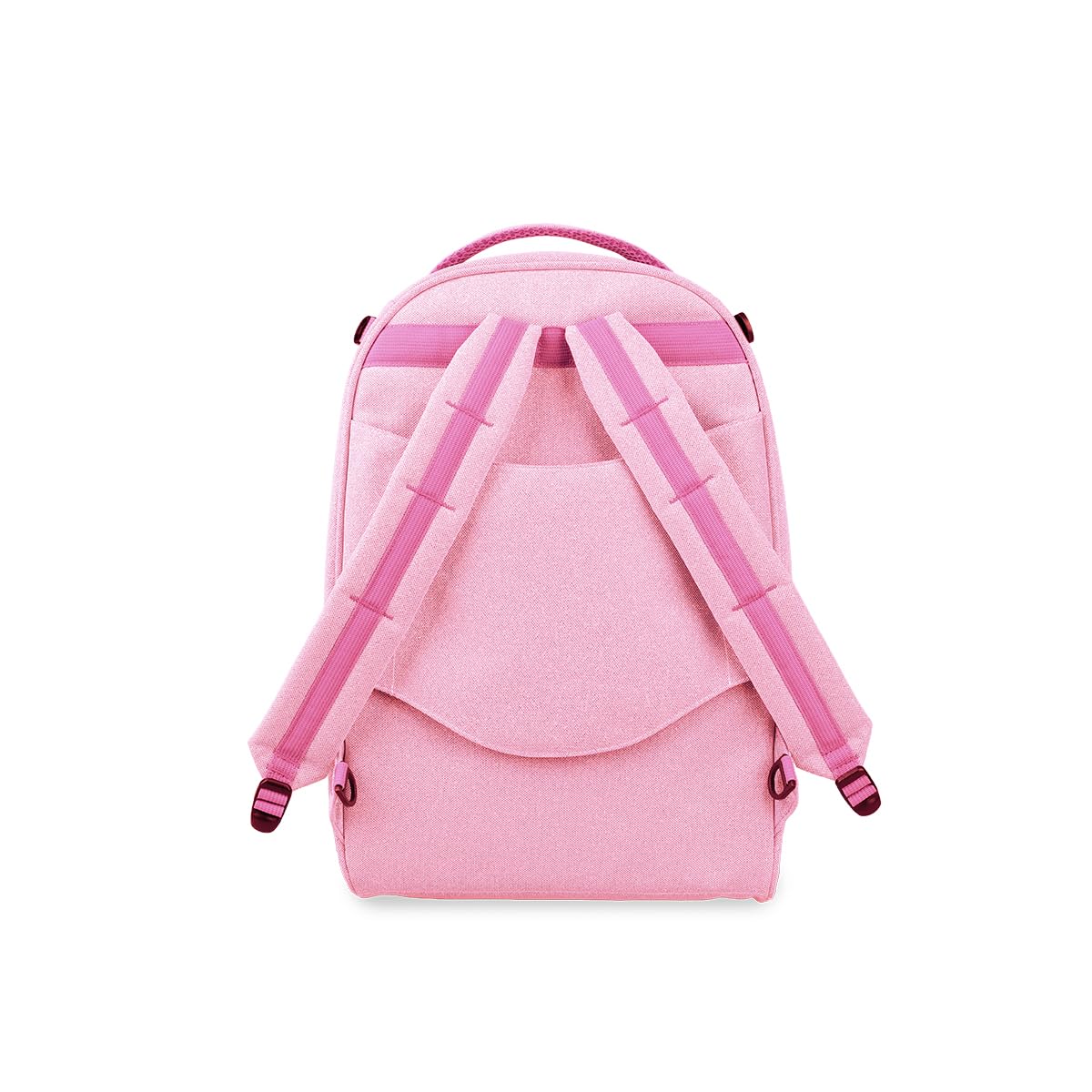 Colourbook Zaino Trolley Glitter 4 in 1 con Zainetto Staccabile 35L | 32x47x24 cm, Tessuto Impermeabile, Vano Laptop Imbottito, Porta Borracce, Elementari e Medie