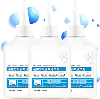 Active Enzymes for Clothes Cleaning,Active Enzymes Laundry Stain Remover,Active Enzyme Laundry Stain Remover,Grease Stain Remover for Clothes,Bio-Enzyme Degreasing Agent (3Pcs)