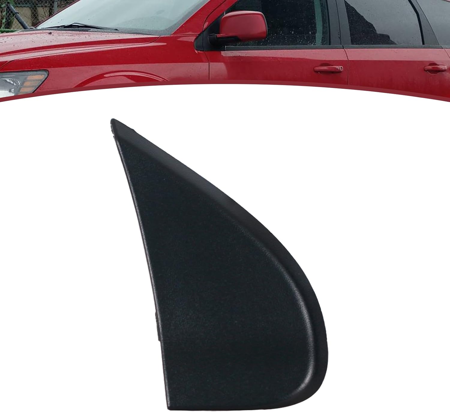 Rearview Mirror Flag Wing Molding Cover For Dodge Journey 2009-2020 Fender Strip 5178150AD Right