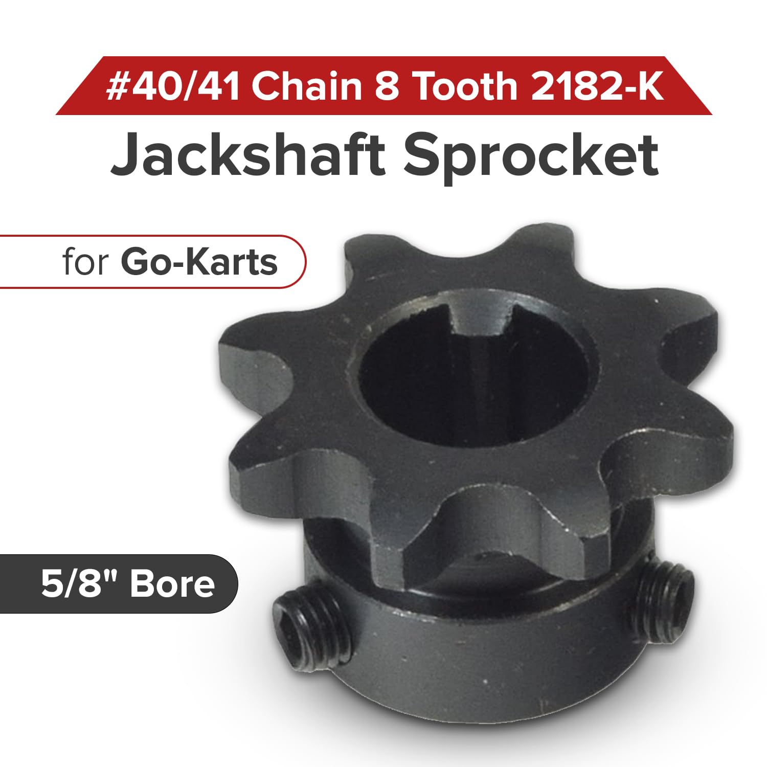 Amazon.com: AlveyTech #40/41 Chain - 8 Tooth 2182-K Jackshaft
