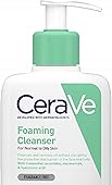CeraVe Foaming Cleanser for Normal to Oily Skin 473ml with Niacinamide and 3 Essential Ceramides