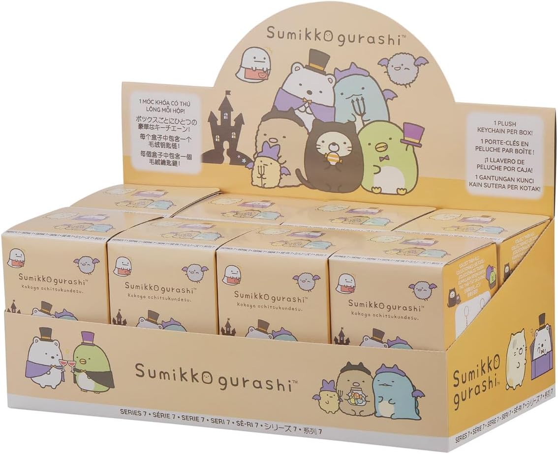 SUMIKKOGURASHI San-X Original Halloween Plush Blind Box - 8pcs