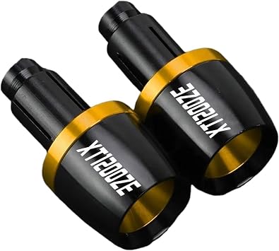 Bar Ends for YH XT1200ZE Super TENERE XT1200Z 2010-2024 Universal Handlebar Grips Bar Ends Cap Counterweight Plug SlideGold