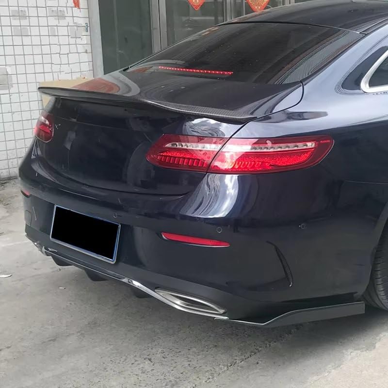 Alerón divisor de parachoques trasero coche Benz Clase E W213 2017-2023 tuning 7