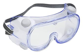 Cordova GI10T Indirect Ventilation, Clear Anti-Fog Polycarbonate Lens, Elastic Strap