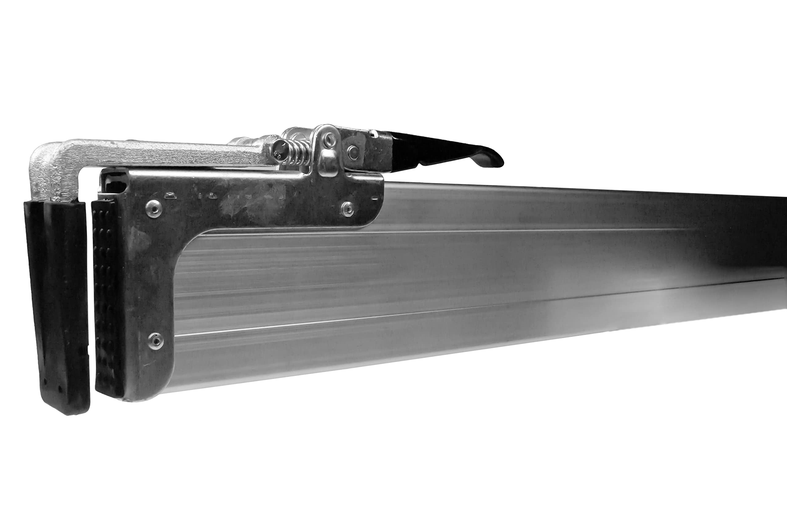 Zwischenwandverschluss zweiteilig 2400-2700 mm | Aluminium Spannbrett/Sperrlatte für LKW-Ladeflächen | Profil: 180x30 mm; Klemmbereich: 21-30 mm; Klemmkraft: 400 daN