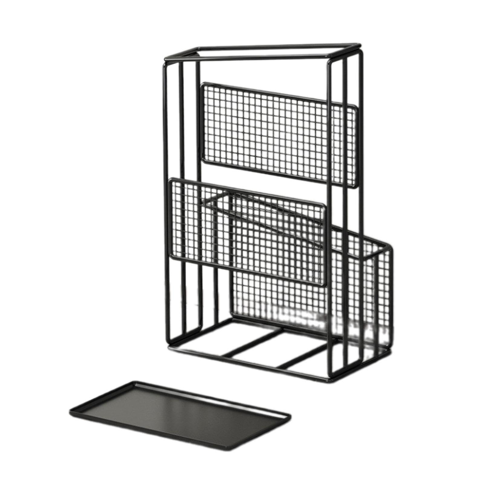 Conteneur de rangement pour parapluies en fer stable contre les sols mouillés