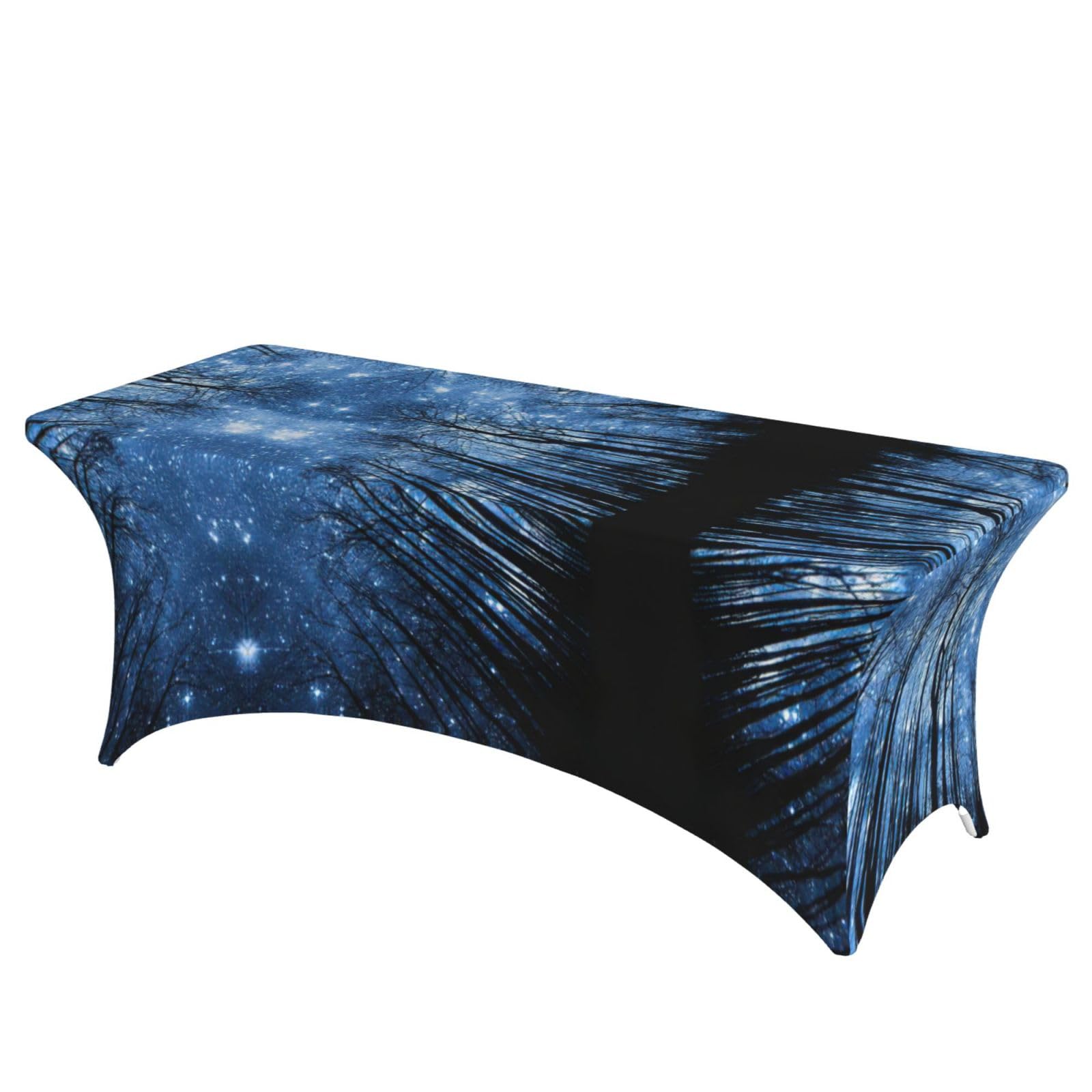Nappe extensible ciel étoilé pour décoration de table de mariage