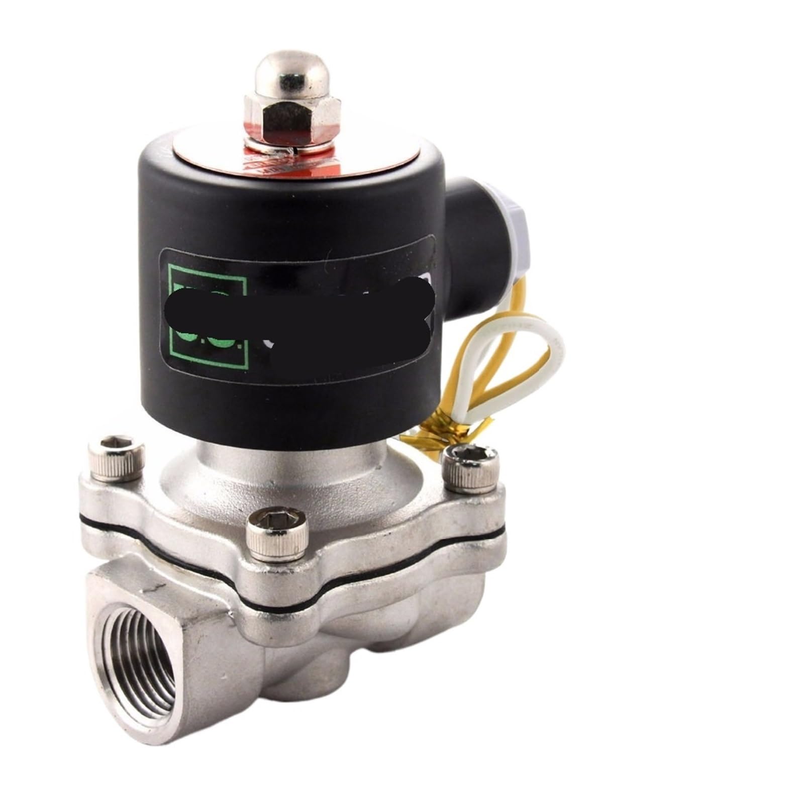Électrovanne inox NPT 1" étanche et résistante à la corrosion 12V