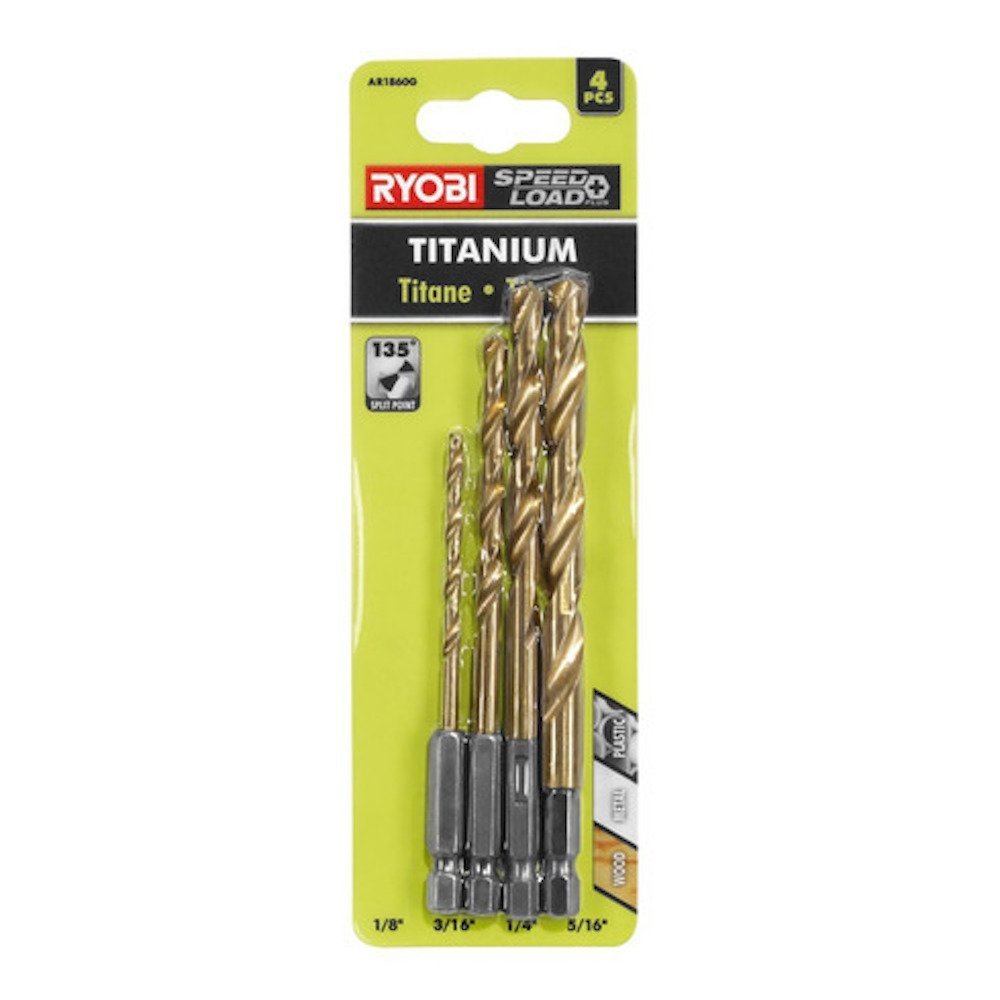 Foret titane Ryobi AR1860G pour réussir tous vos projets de bricolage et de rénovation