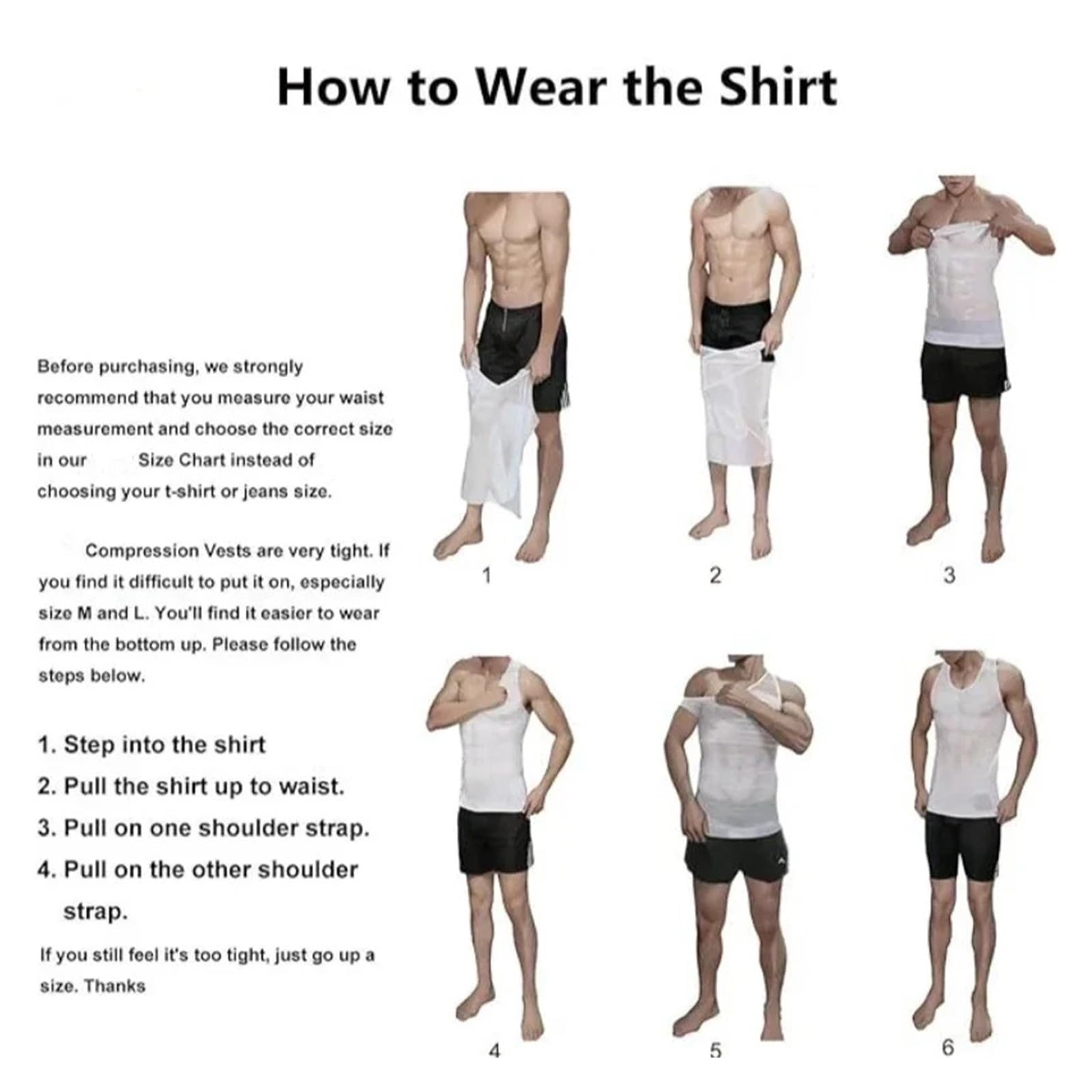 Camisa de compresión para hombre, moldeadora de pecho, abdomen, moldeadora de cuerpo, camiseta interior adelgazante, chaleco de entrenamiento, camiseta sin mangas para hombre