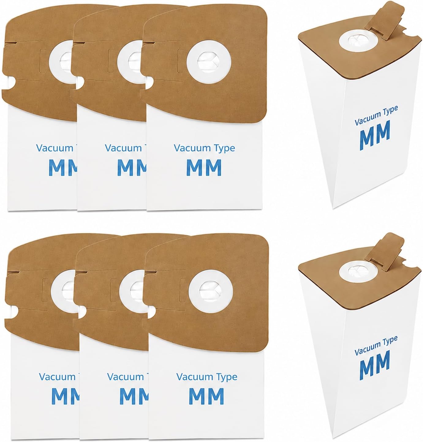 8-Pack MM Vacuum Bags for Eureka Mighty Mite