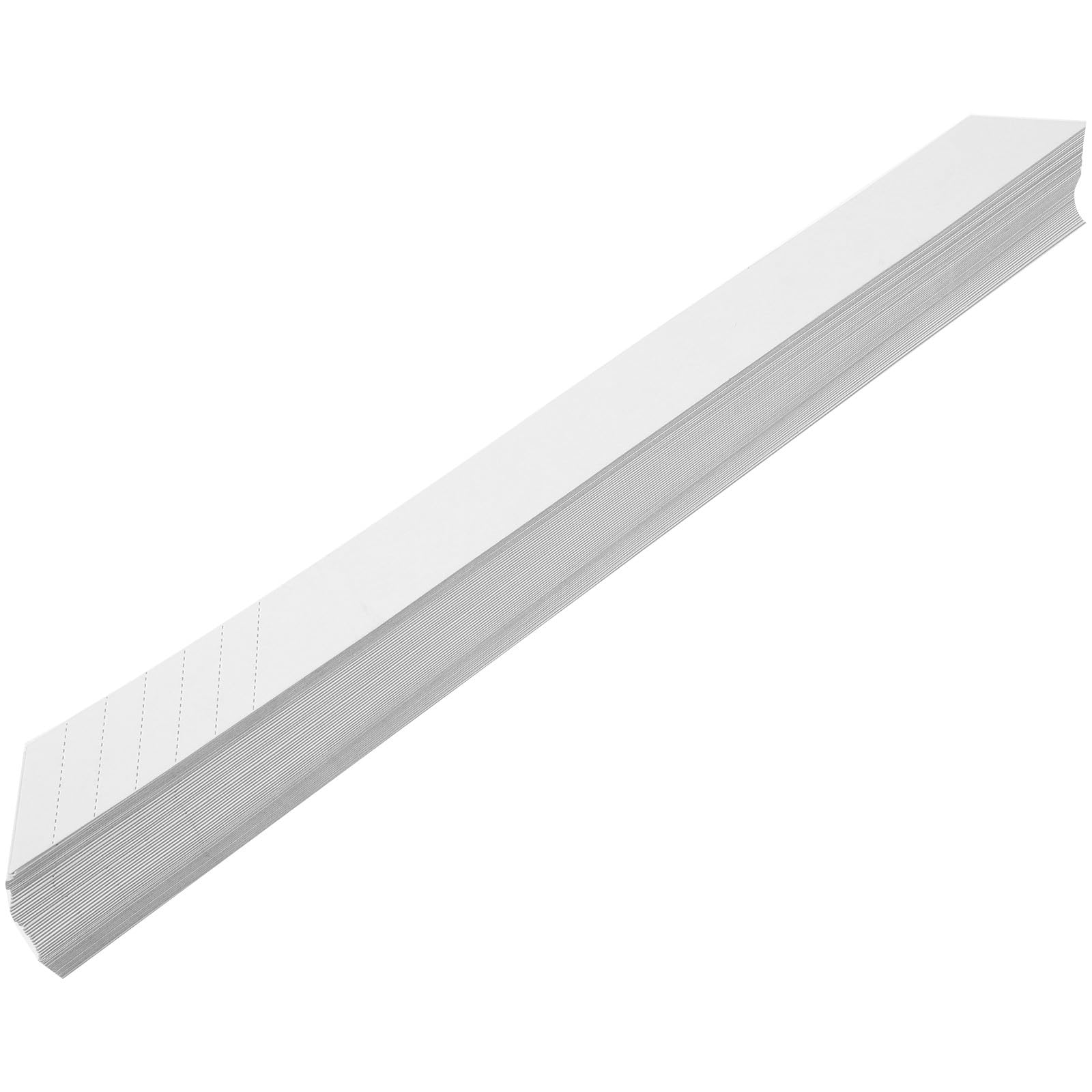 Varillas de papel para camisas de hombre Artibetter pack de 100 soportes flexibles de color claro 8