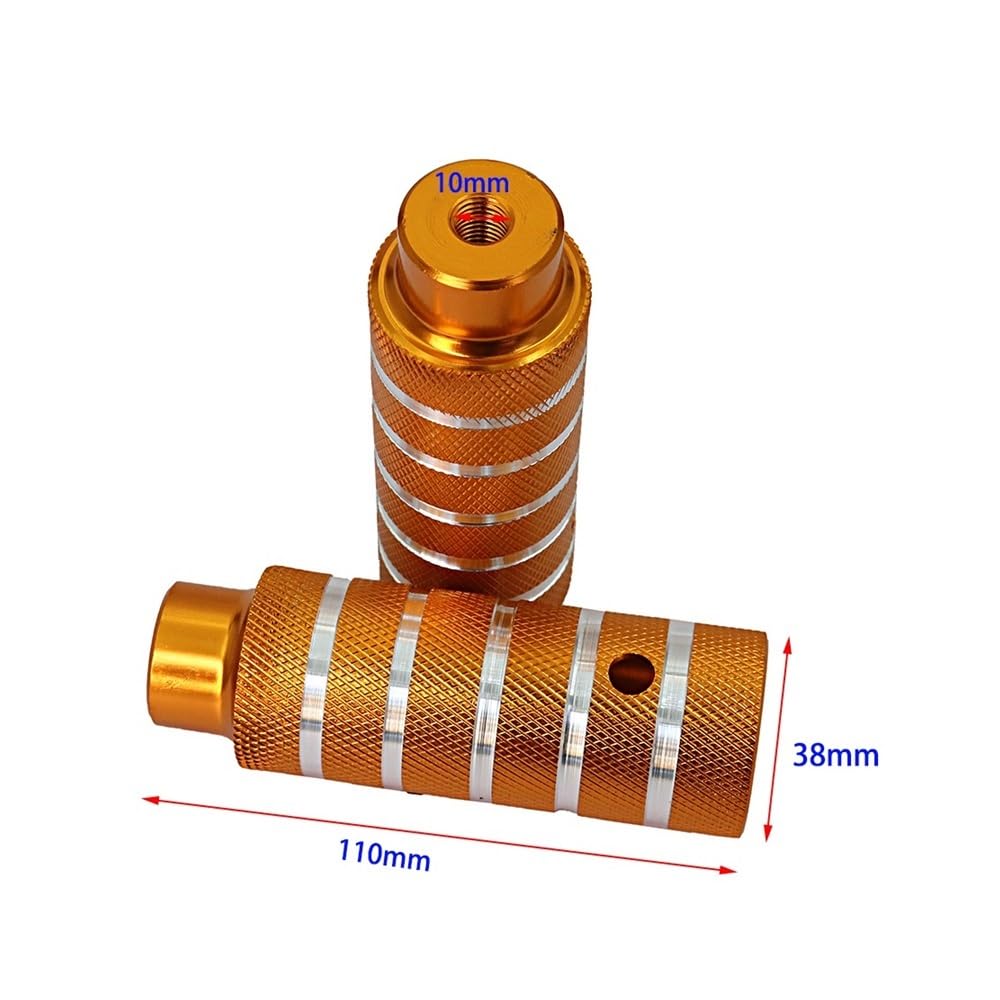 Motorrad Fußrasten Für Z50 Modelle - Rutschfeste Pedalpolster Aus Metalllegierung