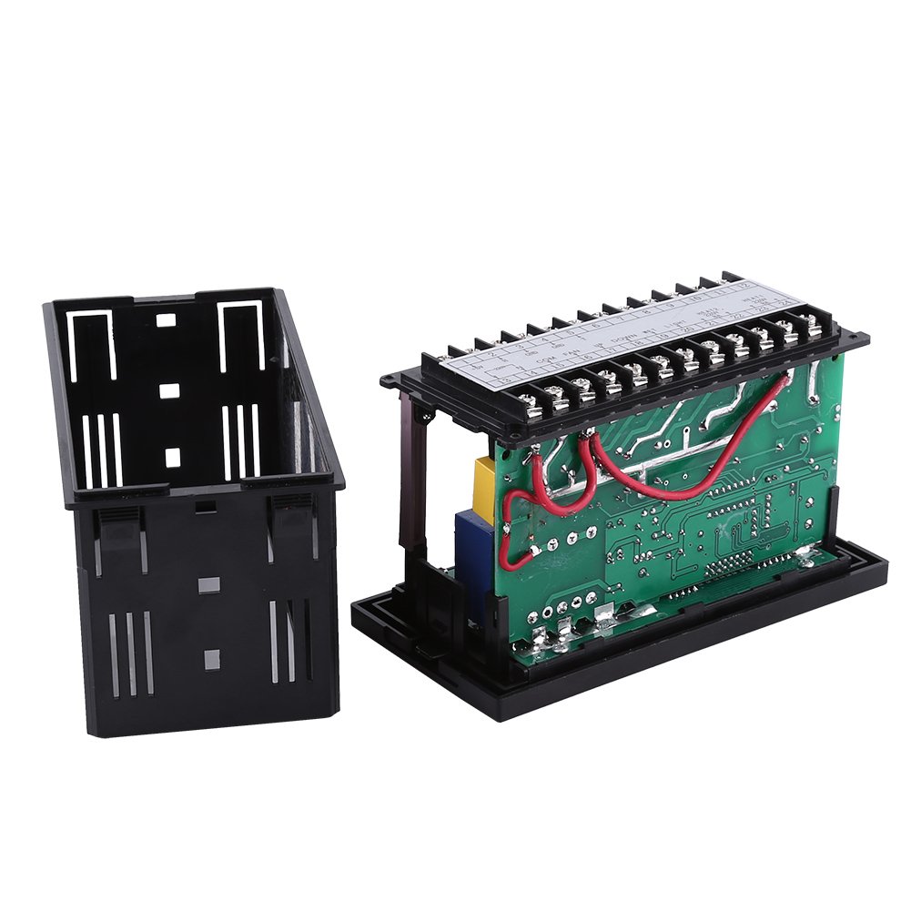 Fdit Controlador de Temperatura Multifuncional Controlador de Humedad de Temperatura de termostato de lncubadora automática