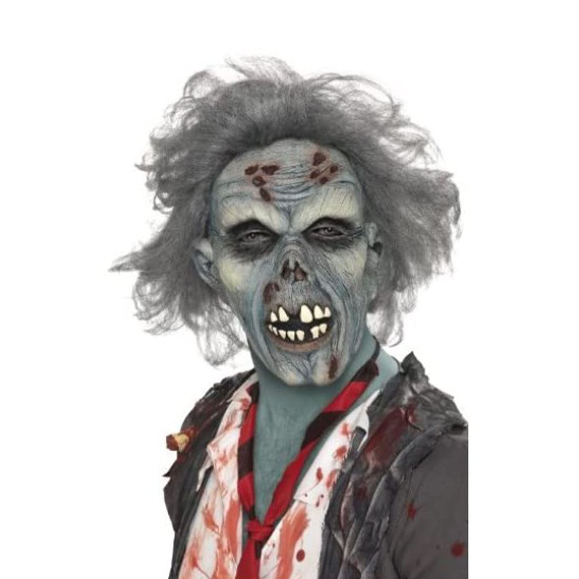 MZSX Corpse Mask Latex Human Realistic Full Head Fancy Dress Halloween Costume Party
