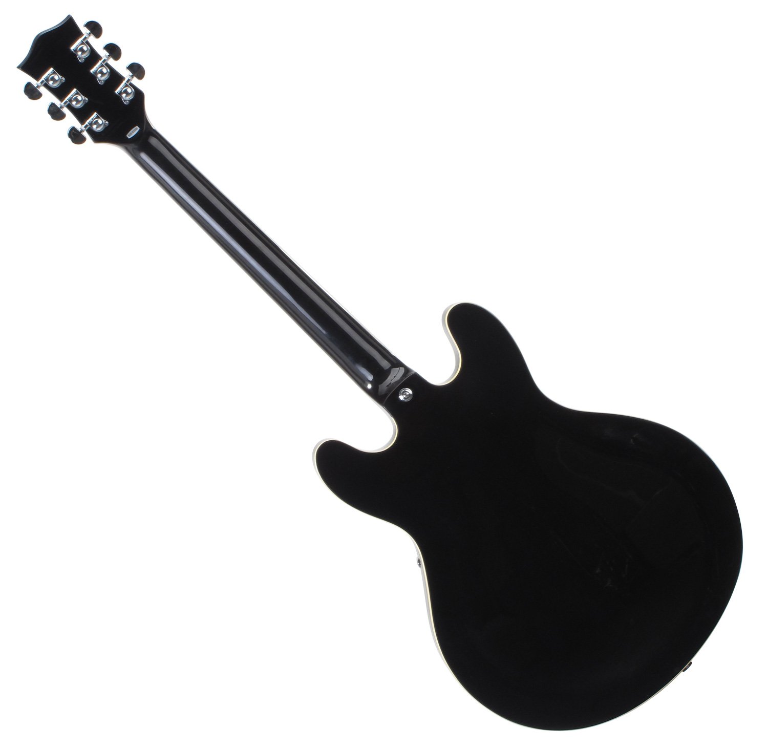 Rocktile Pro HB100-SB Chitarra Elettrica (Corpo semi-hollow/halbresonanz, 2 Humbucker, Tastiera in palissandro, Manico in acero, Mensola: 65 cm, Larghezza capotasto: 43 mm) Sunburst