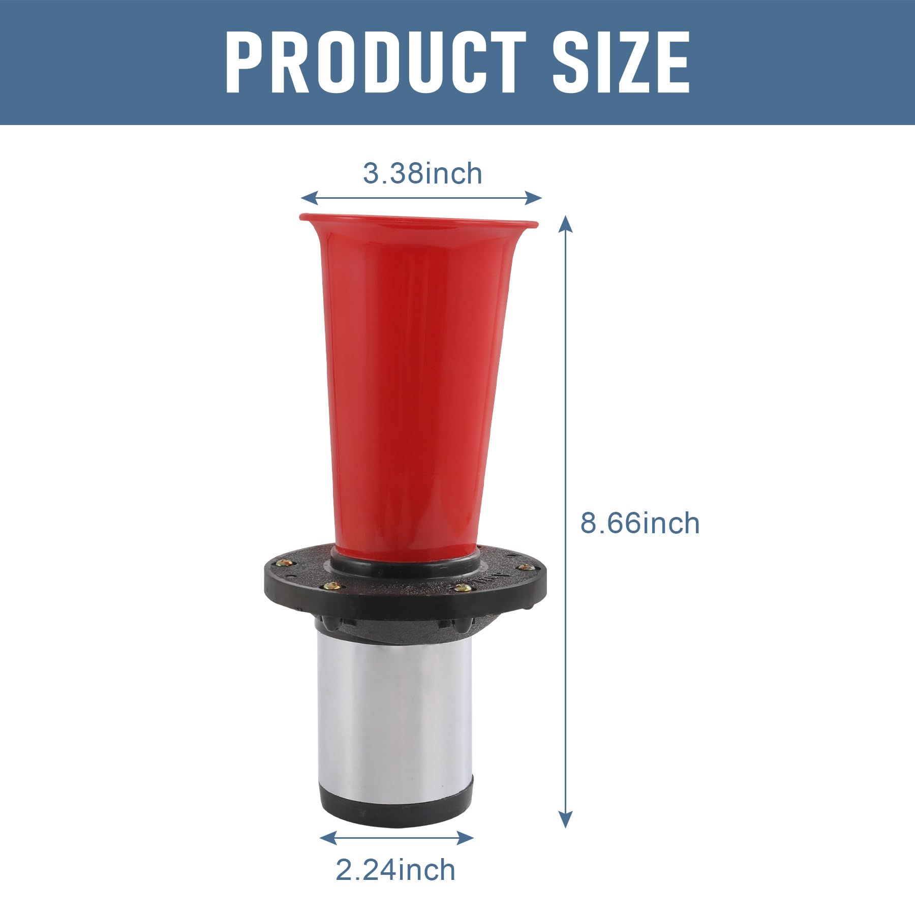 Amazon.com: Jdmspeed New Red Ahooga Antique Vintage Style For 12