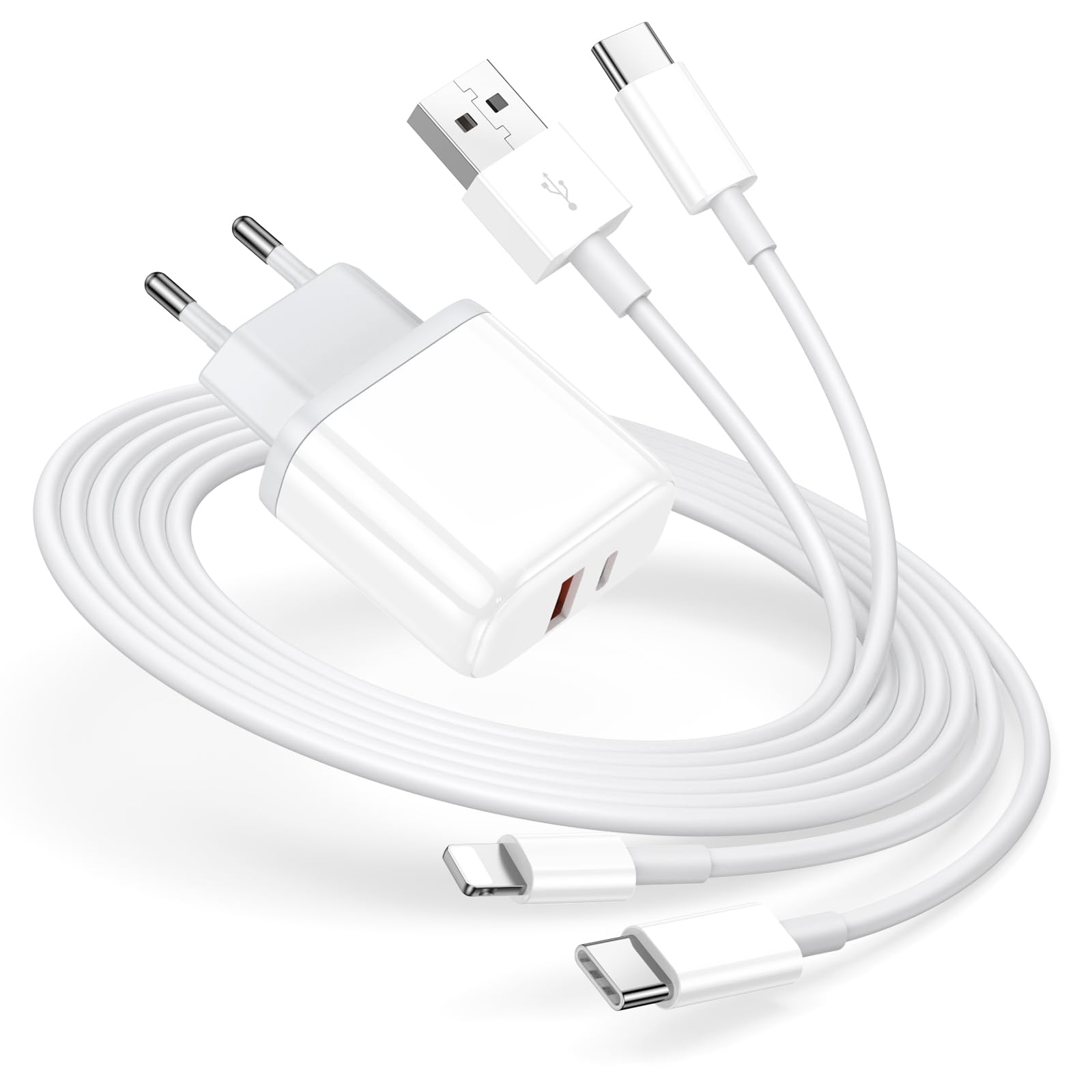 Cargador Rápido IPhone 20W Cargador Rápido USB-C 20W Para IPhone