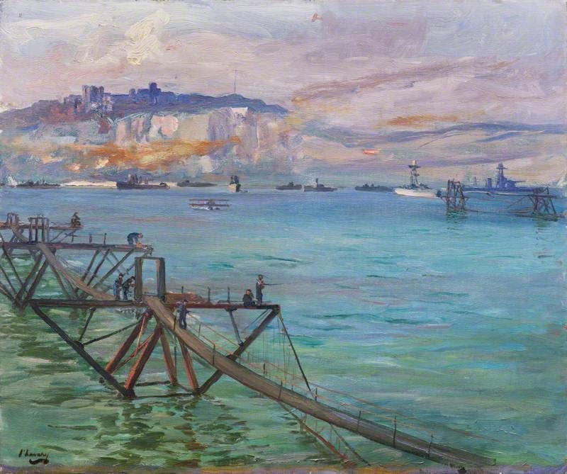 Affiches sur toile de Dover par John Lavery 50x70cm pour decoration salon moderne