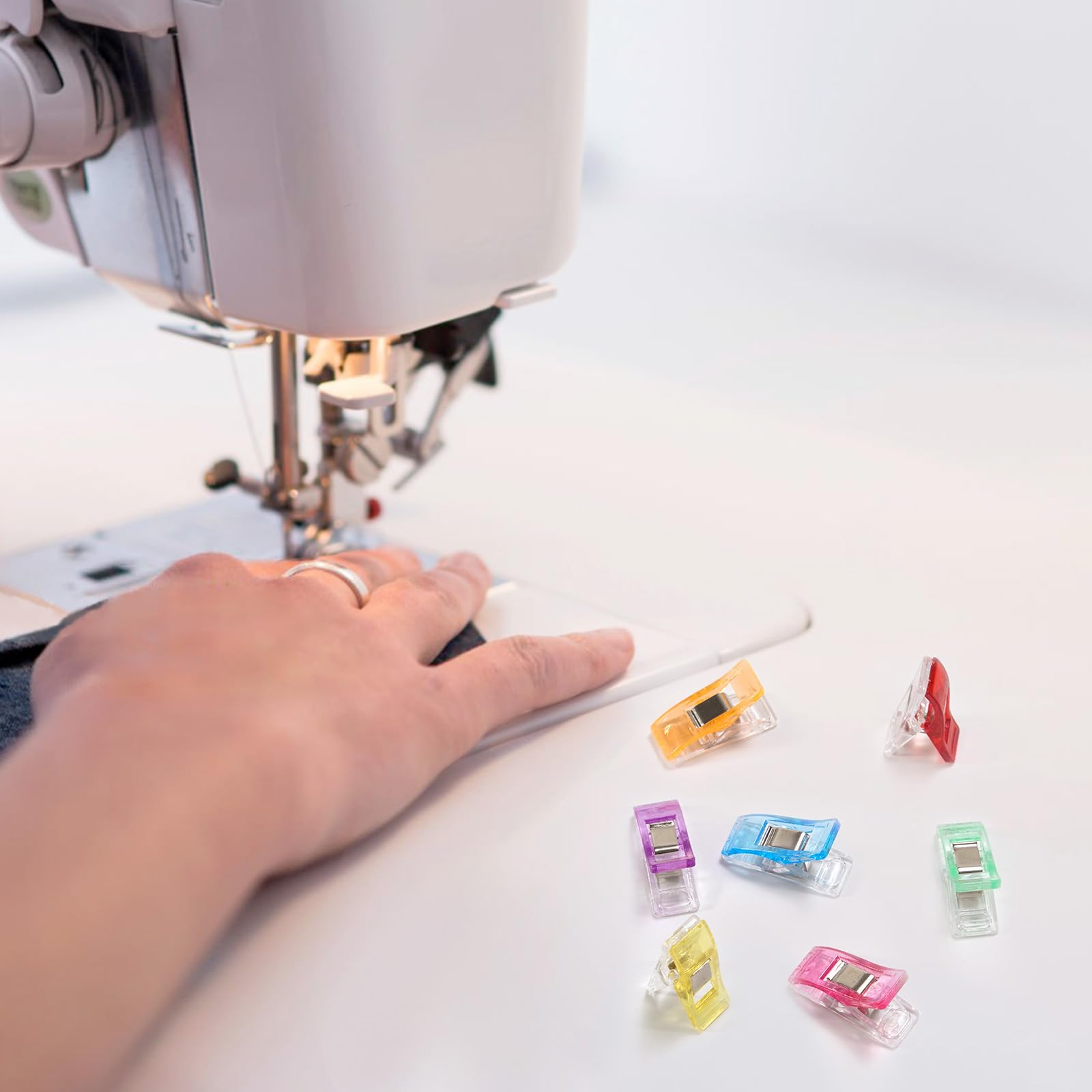 50 PCS Quilting Clip 27 x 10 mm Accessori Cucito Mollette per Stoffa