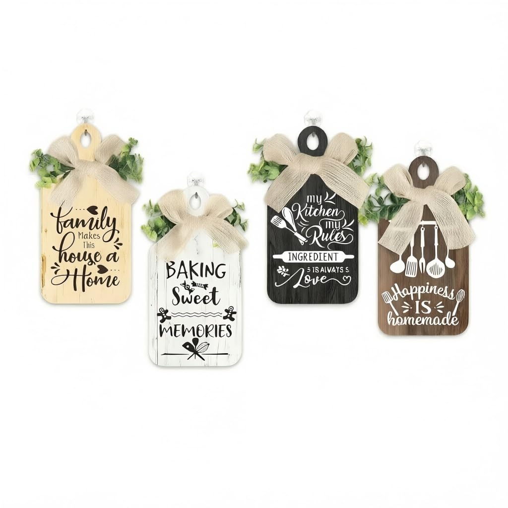 ALCXAZS Kitchen Signs Wall Decor Cuadros Para Cocina Stunning Sturdy Wood Art To Kitchen Ambiance Trees Wall Decorations
