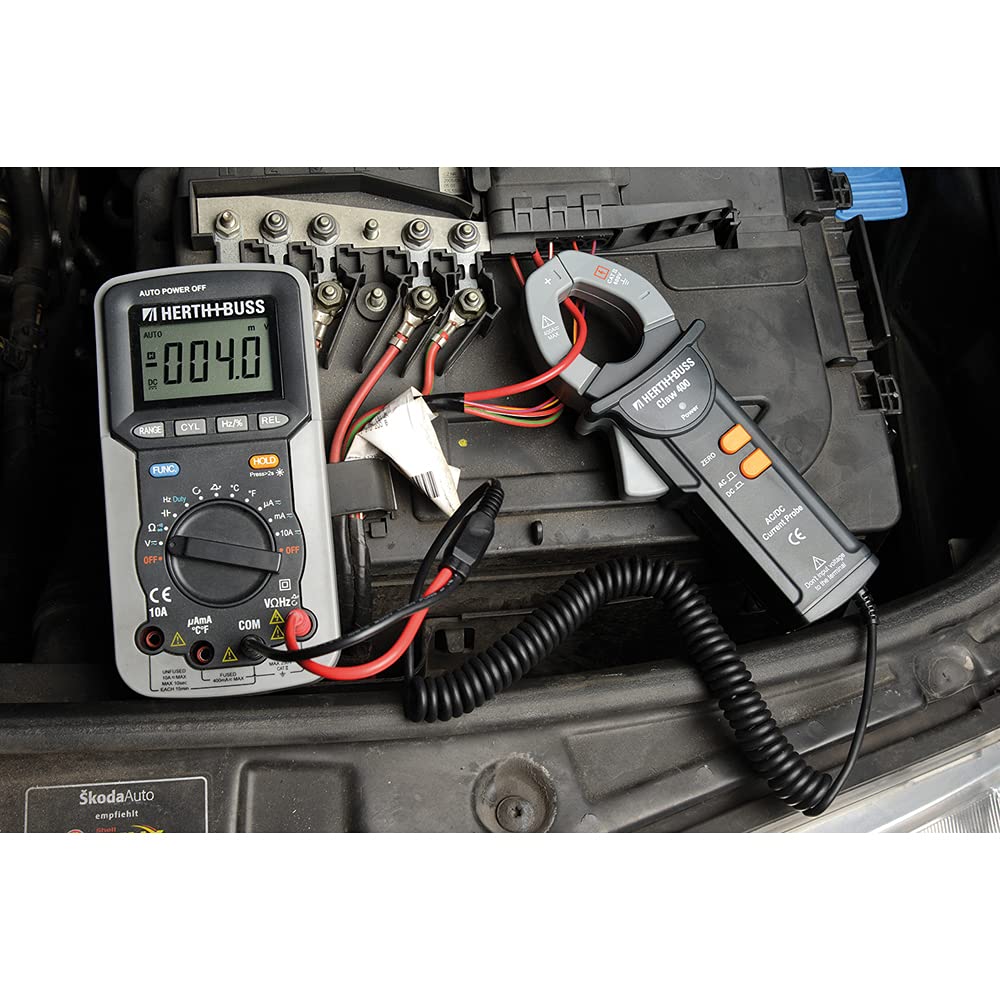 Herth+Buss 95980785 Amperzange Claw 400 | für Messungen von hohen Strömen | ausschließlich verwendbar mit einem Multimeter