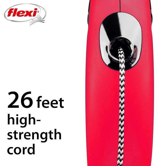 Foto 8 de 8 de flexi CL20C5.250.R - Correa retráctil, Color Rojo, tamaño Mediano