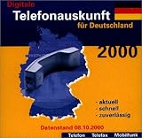 boyband deutschland 2000er CD-Rom Digitale Teleauskunft für Deutschland 2000