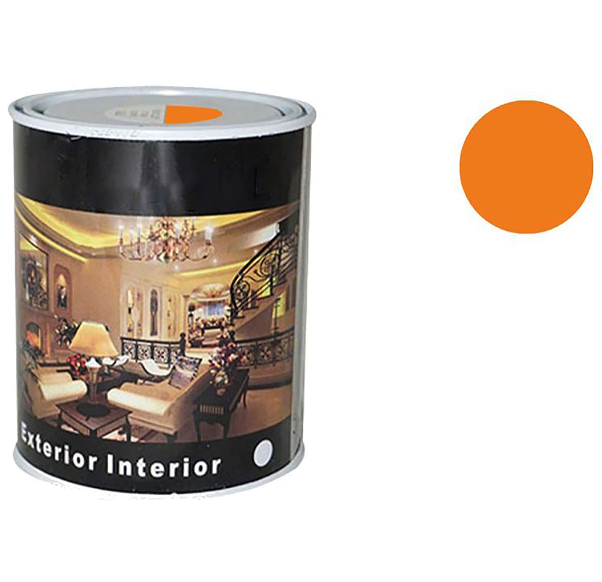 H HANSEL HOME Pintura Esmalte al Disolvente para Madera y Metal, Pintura Alquidica de Rápido Secado para Superfícies Interiores y Exteriores(Negro Satinado, 125 ML) — view 56