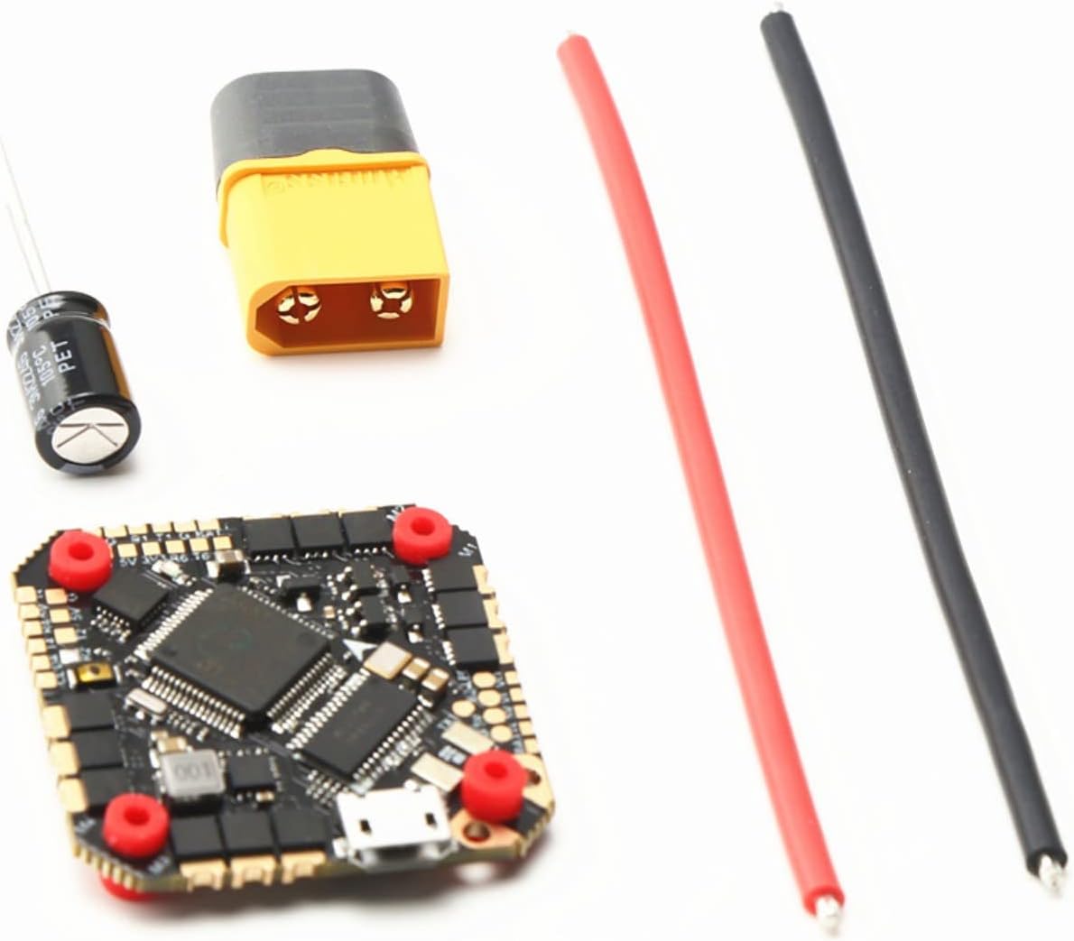 Amazon.com: GoolRC F411 HD AIO 45A Flight Control ESC Integrated Board ...