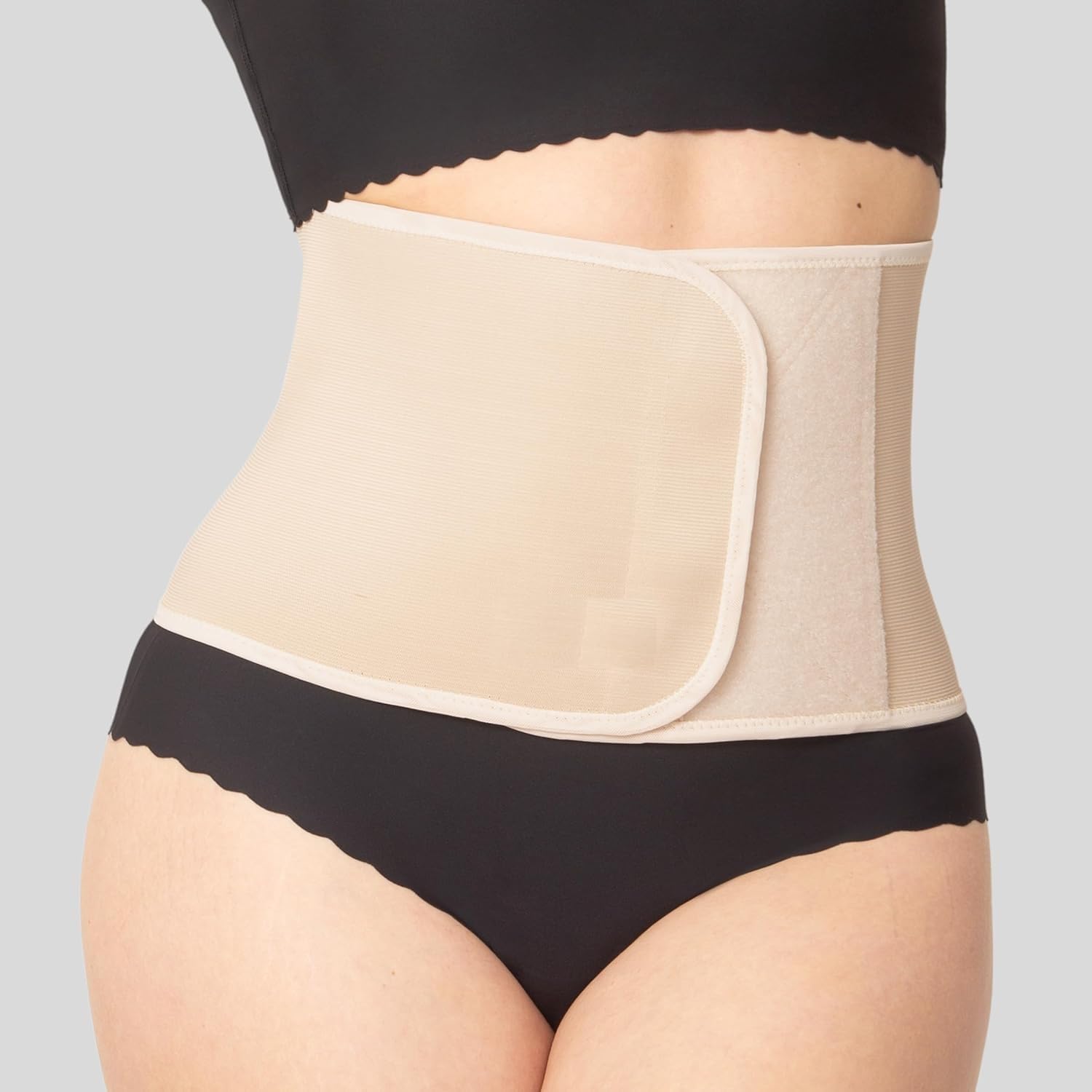 "serveuttam Abdominal Belt After Delivery - Post Pregnecy Abdominal Belt for Back Support | Waist Trainer Pregnency Belt After Delivery C Section | Tummy Tucker for Women Wasit Belt Postpartum Belt (1, Beige, One Size)"
